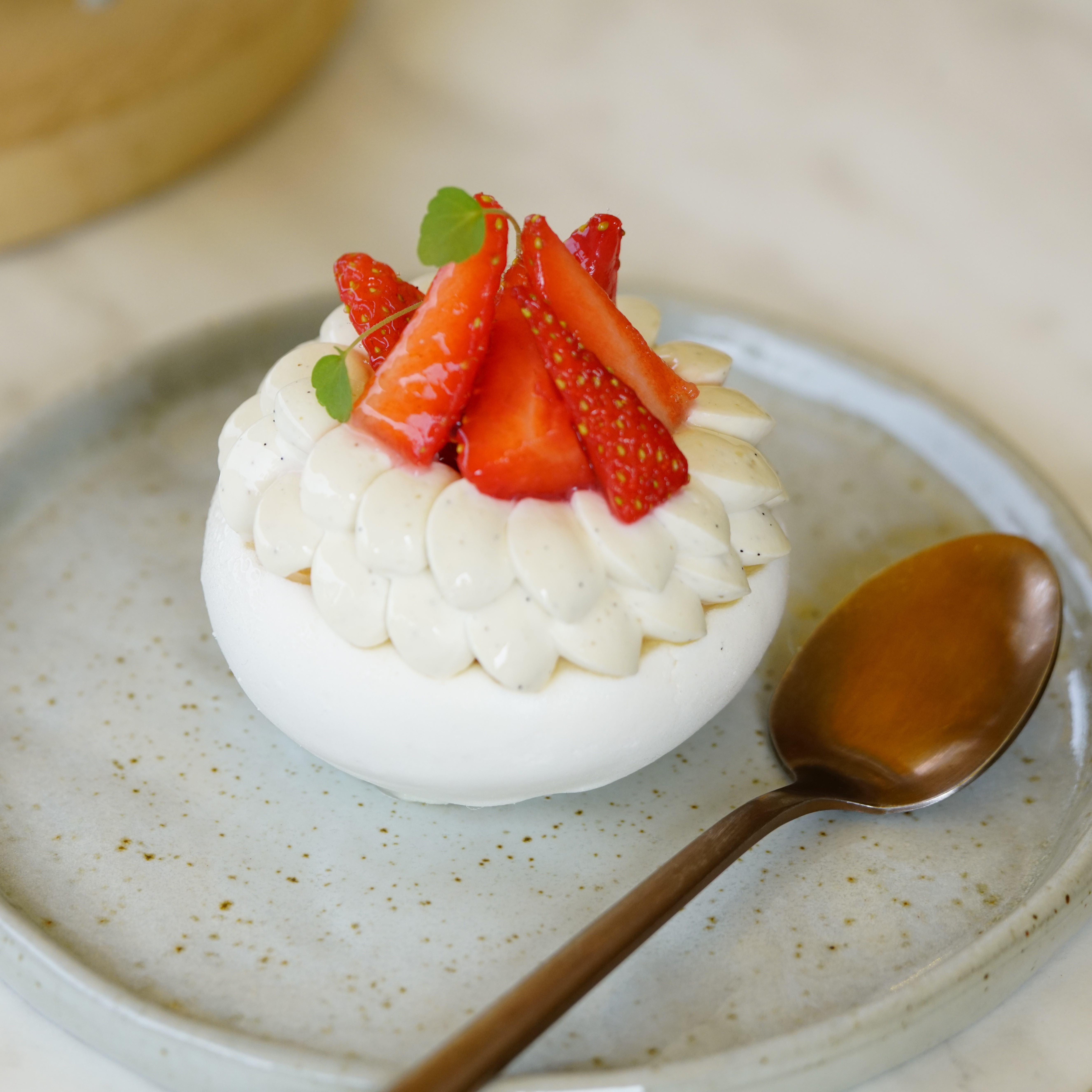 Pavlova fraise