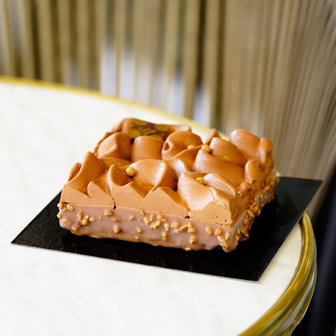 entremets glacé chocolat praliné