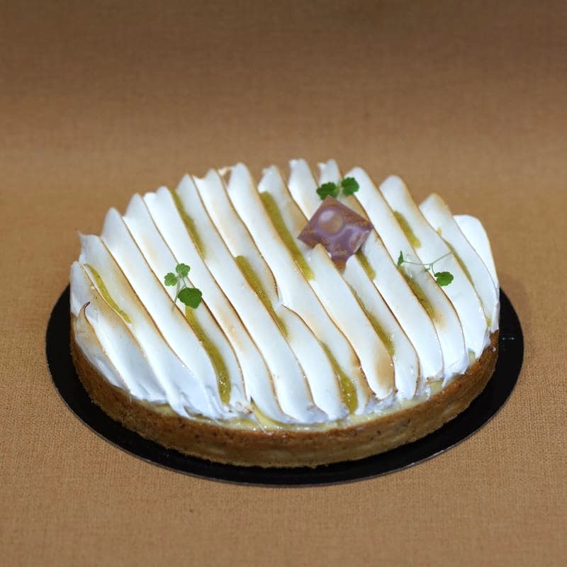 tarte kalamansi verveine